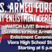 Brevard Public Schools Hosts Armed Forces Enlistment Ceremony at Viera High Stadium Brevard Public Schools Hosts Armed Forces Enlistment Ceremony at Viera High Stadium